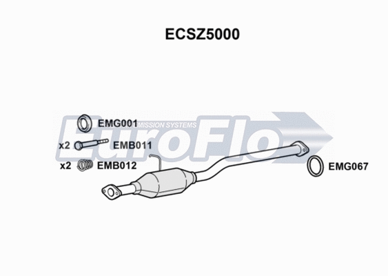 Catalytic Converter (ECSZ5000)