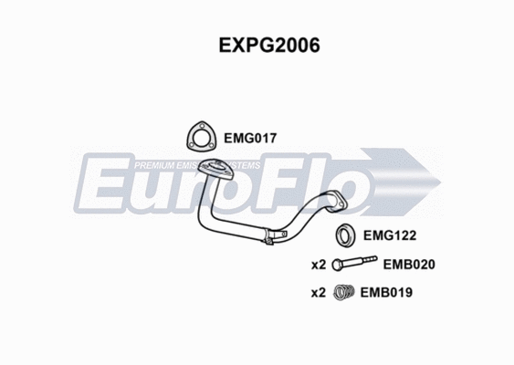 Exhaust Pipe (EXPG2006)