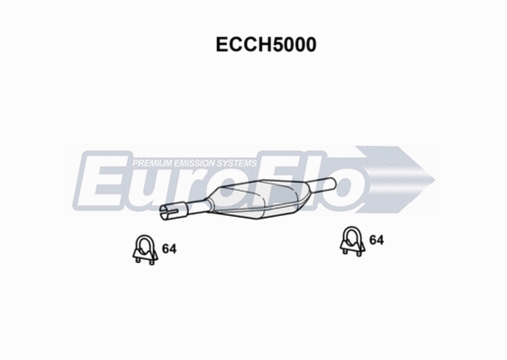 Catalytic Converter (ECCH5000)