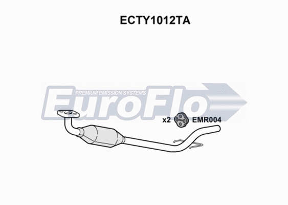 Catalytic Converter (ECTY1012TA)