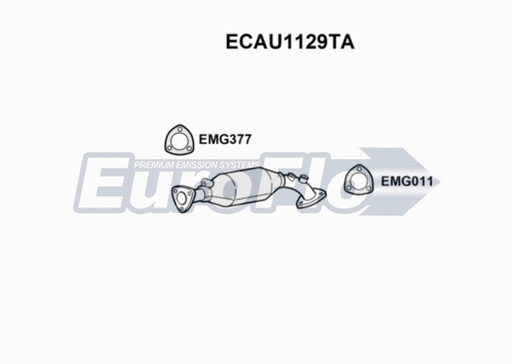 Catalytic Converter (ECAU1129TA)