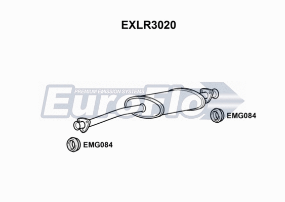 Centre Muffler (EXLR3020)