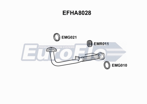 Exhaust Pipe (EFHA8028)