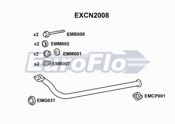 Exhaust Pipe (EXCN2008)