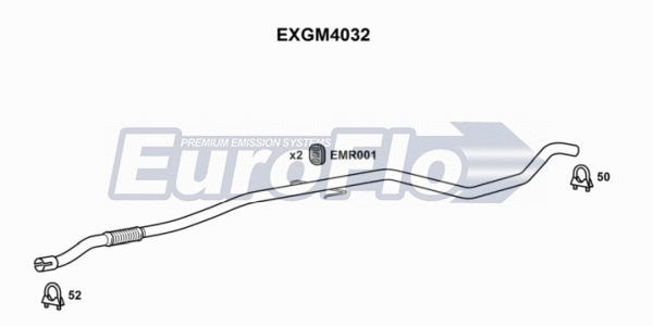 Exhaust Pipe (EXGM4032)