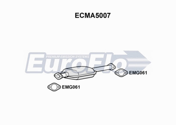 Catalytic Converter (ECMA5007)