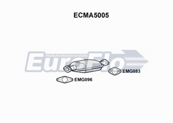 Catalytic Converter (ECMA5005)