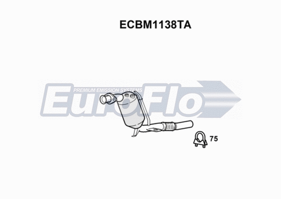 Catalytic Converter (ECBM1138TA)