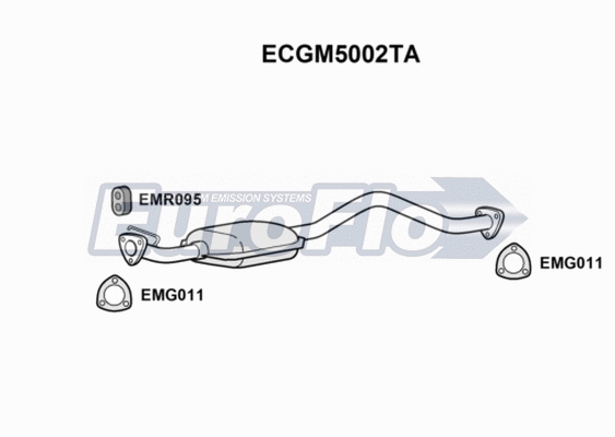 Catalytic Converter (ECGM5002TA)