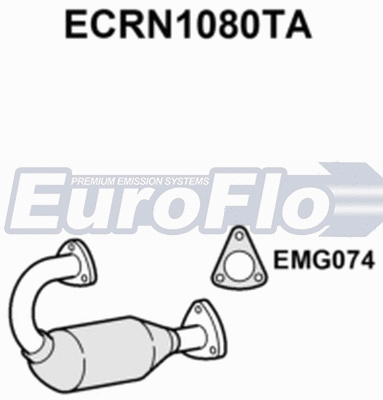 Catalytic Converter (ECRN1080TA)