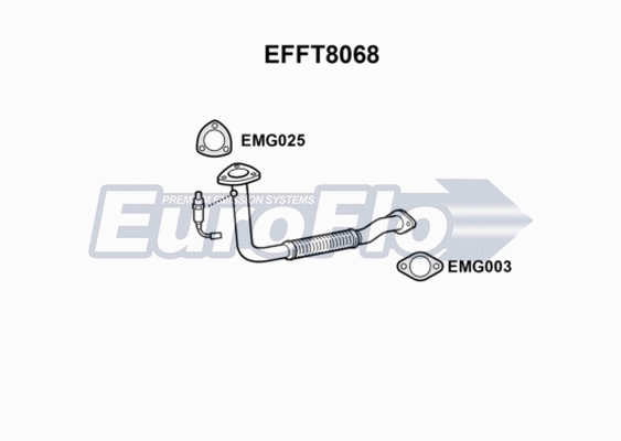 Exhaust Pipe (EFFT8068)