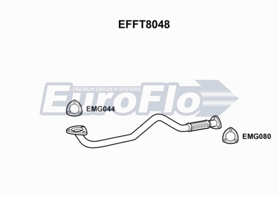 Exhaust Pipe (EFFT8048)