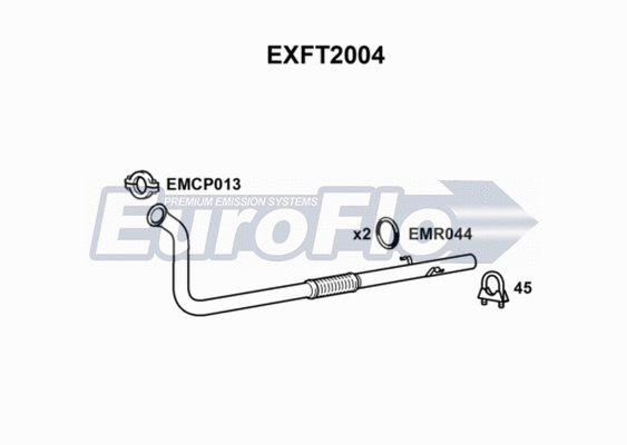 Exhaust Pipe (EXFT2004)