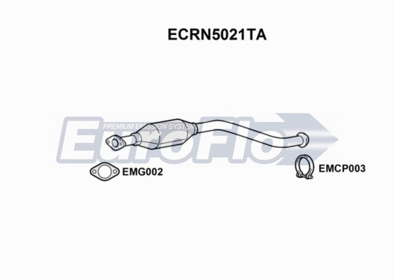Catalytic Converter (ECRN5021TA)
