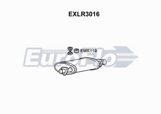 Centre Muffler (EXLR3016)
