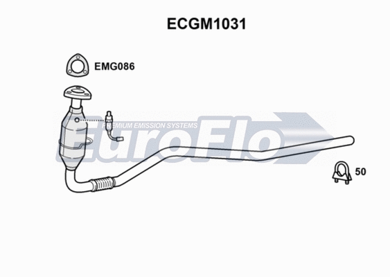 Catalytic Converter (ECGM1031)