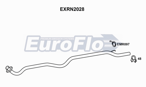 Exhaust Pipe (EXRN2028)