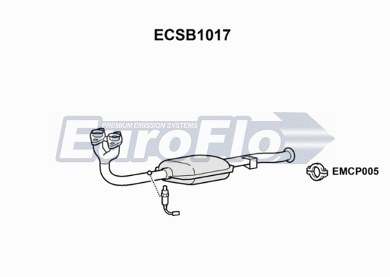 Catalytic Converter (ECSB1017)