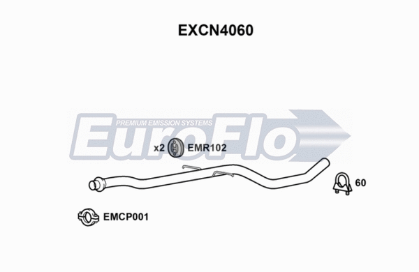 Exhaust Pipe (EXCN4060)
