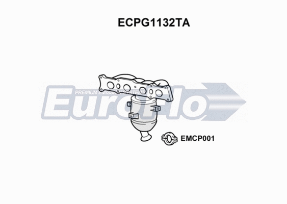 Catalytic Converter (ECPG1132TA)