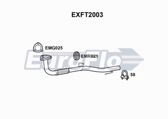 Exhaust Pipe (EXFT2003)
