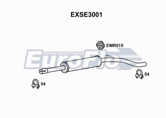 Centre Muffler (EXSE3001)