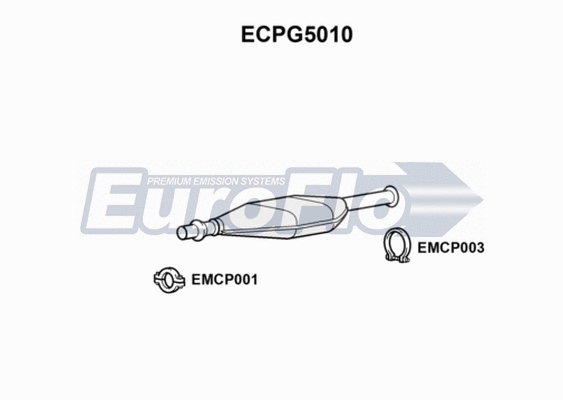 Catalytic Converter (ECPG5010)