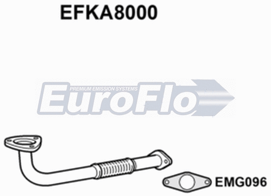 Exhaust Pipe (EFKA8000)