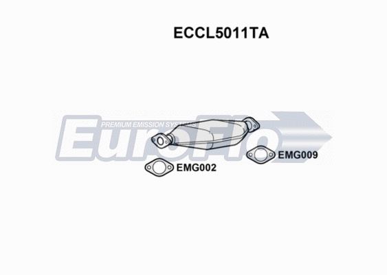 Catalytic Converter (ECCL5011TA)