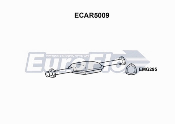 Catalytic Converter (ECAR5009)