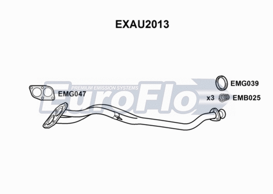 Exhaust Pipe (EXAU2013)