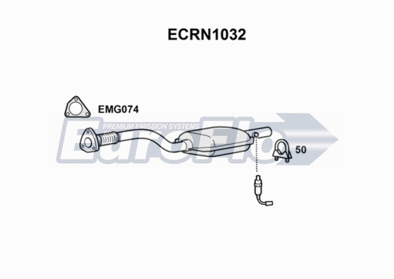 Catalytic Converter (ECRN1032)