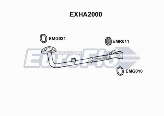 Exhaust Pipe (EXHA2000)