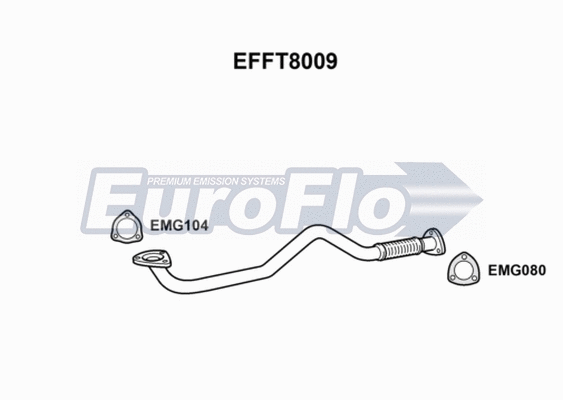 Exhaust Pipe (EFFT8009)