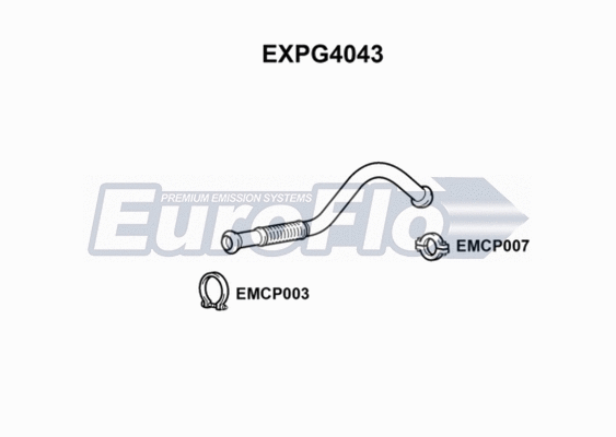 Exhaust Pipe (EXPG4043)