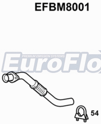 Exhaust Pipe (EFBM8001)