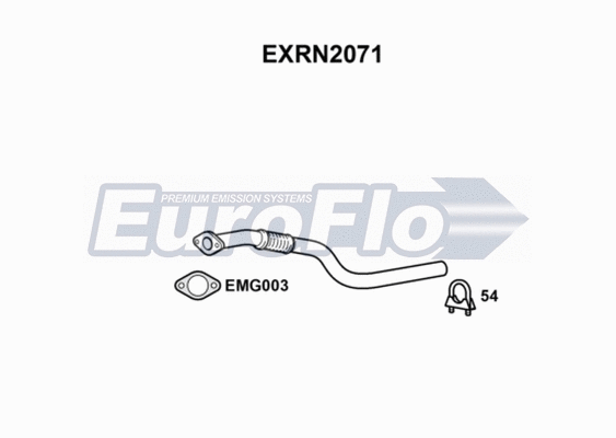 Exhaust Pipe (EXRN2071)