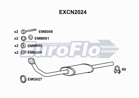 Exhaust Pipe (EXCN2024)