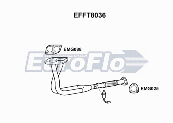Exhaust Pipe (EFFT8036)
