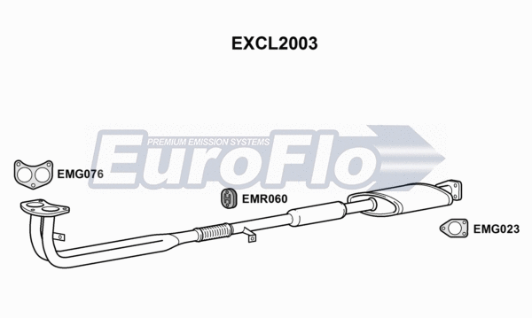 Exhaust Pipe (EXCL2003)