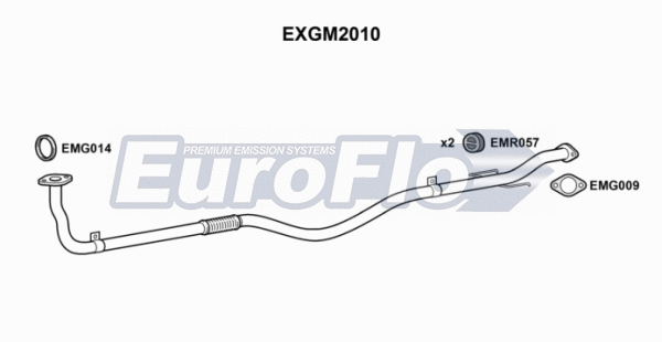 Exhaust Pipe (EXGM2010)