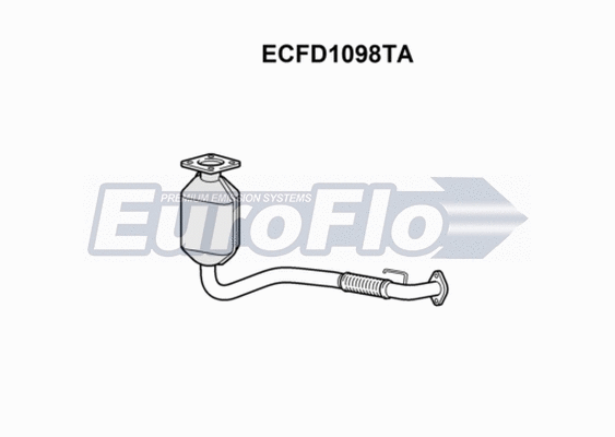 Catalytic Converter (ECFD1098TA)