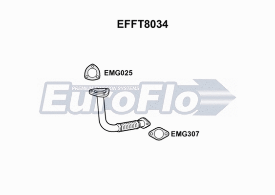 Exhaust Pipe (EFFT8034)