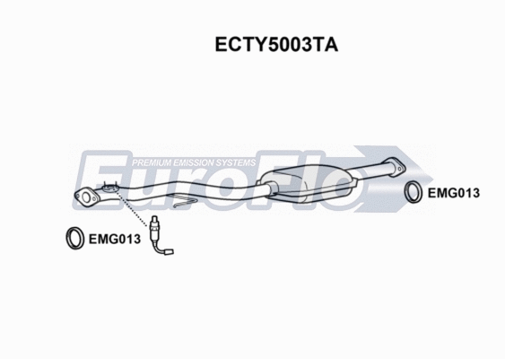 Catalytic Converter (ECTY5003TA)