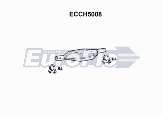 Catalytic Converter (ECCH5008)