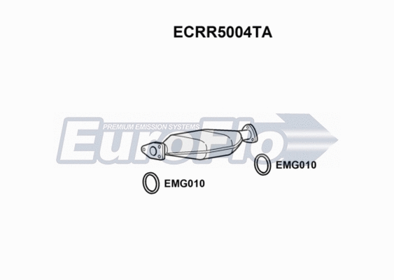 Catalytic Converter (ECRR5004TA)