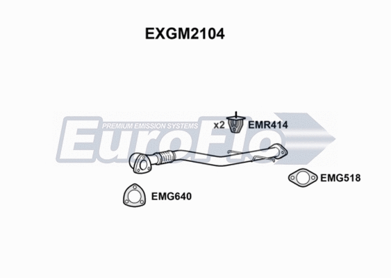 Exhaust Pipe (EXGM2104)