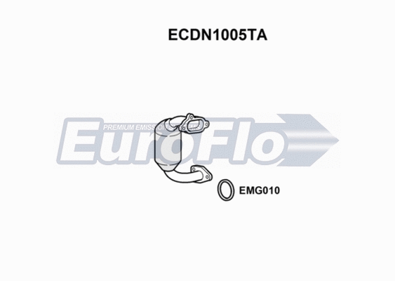 Catalytic Converter (ECDN1005TA)