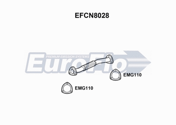 Exhaust Pipe (EFCN8028)
