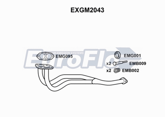 Exhaust Pipe (EXGM2043)